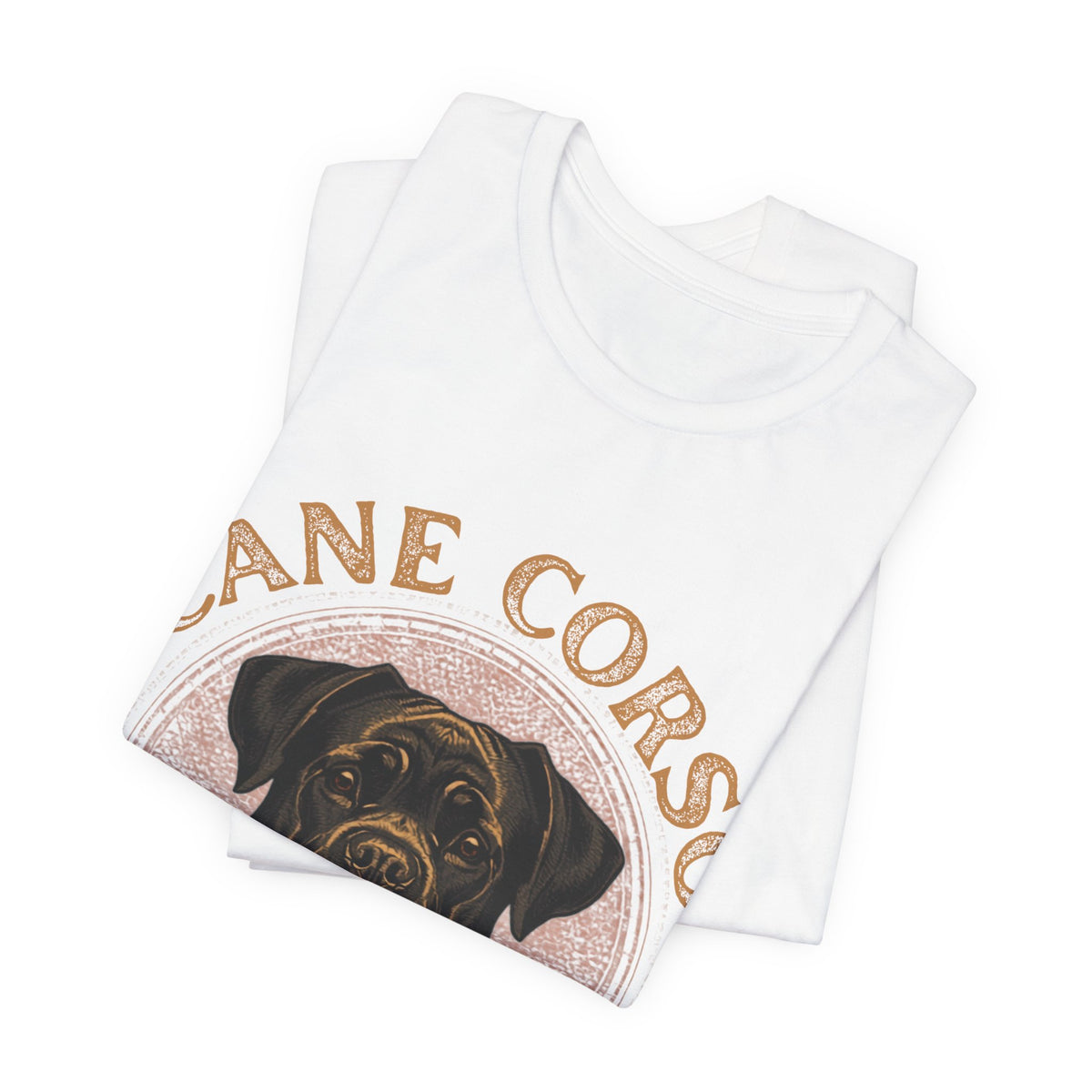 Cane Corso Dad Club - Vintage Leather Patch T-Shirt