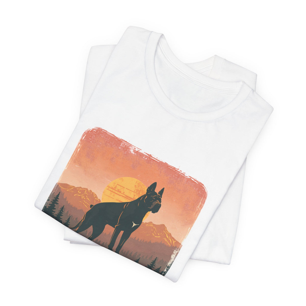 Corso Dad Vintage Sunset Poster T-Shirt