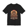 Maine Coon Mom Tee - Vintage Sunset Portrait