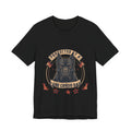 Protected By A Cane Corso Dad - Badge Graphic T-Shirt